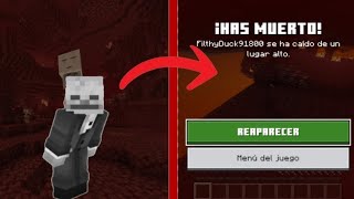 Me paso Minecraft pero inicio en el Nether (acaba mal)