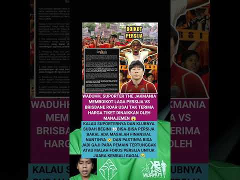 amerta88 x 188max - Suporter Jakmania Boikot Laga Persija vs Brisbane Roar Tiket Tak Laku Dijual Usai Mogok ke Stadion