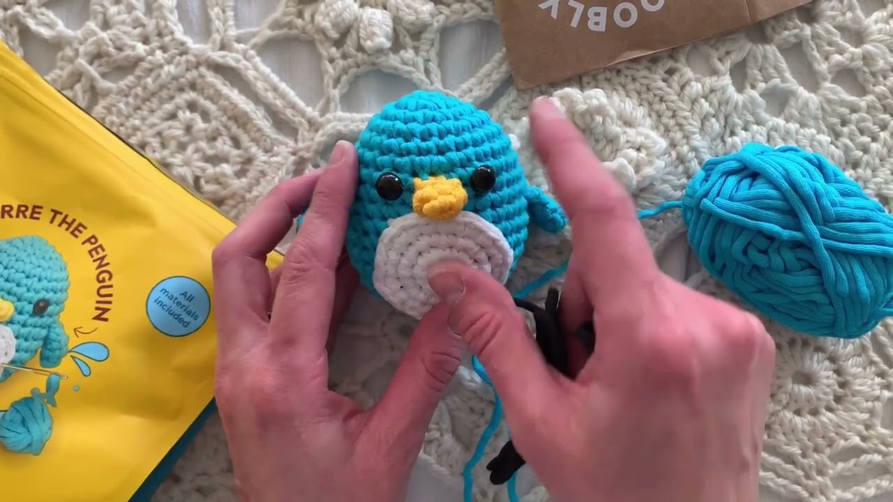 The Woobles - Pierre the Penguin Beginner Crochet Kit