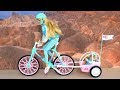 Barbie & Kelly - Bike, Set Fashion ❤️ Barbie's house Barbie & Kelly boneka Sepeda Boneca Bicicleta