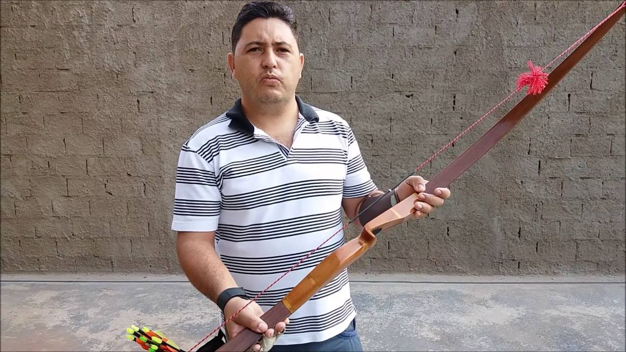 Arcos long bow e recurvo artesanal .RVS