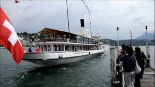 Dampfschiff Unterwalden Dampferparade 14.5.2011 Vierwaldstättersee