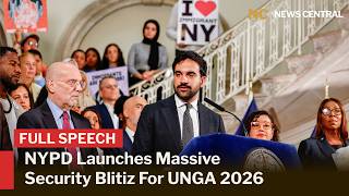 Mamdani & NYPD Commissioner Outline Massive Security Plan for UN General Assembly | AC1F Update