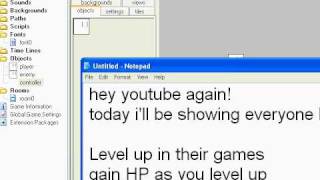 Game Maker RPG Tutorial - Level Up