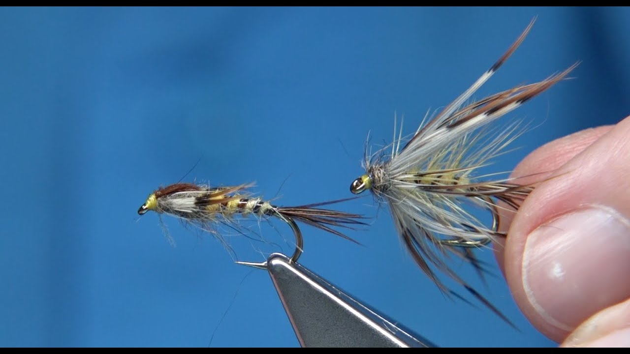 Tying a Large Mayfly Wet Fly and Nymph with Davie McPhail