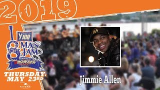 Jimmie Allen Chats with Maria at 8 Man Jam