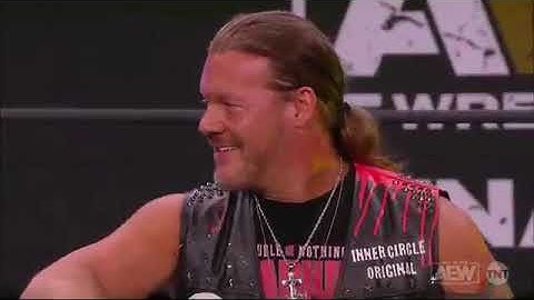 Chris Jericho - Inner cicle Entrance , on AEW Dynamite 4st June 2021