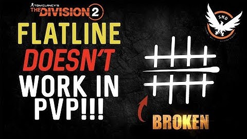 FLATLINE IS BROKEN IN PVP! IT DOESN