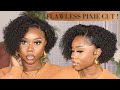 I TRIED A CURLY PIXIE CUT… AND LOVED IT! FLAWLESS WIG INSTALL FOR BEGINNERS | Wowafrican | Chev B.