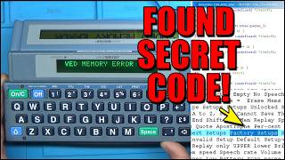 Repairing An Expensive Communication Device containing "Secret" Code! - Toby Churchill Lightwriter