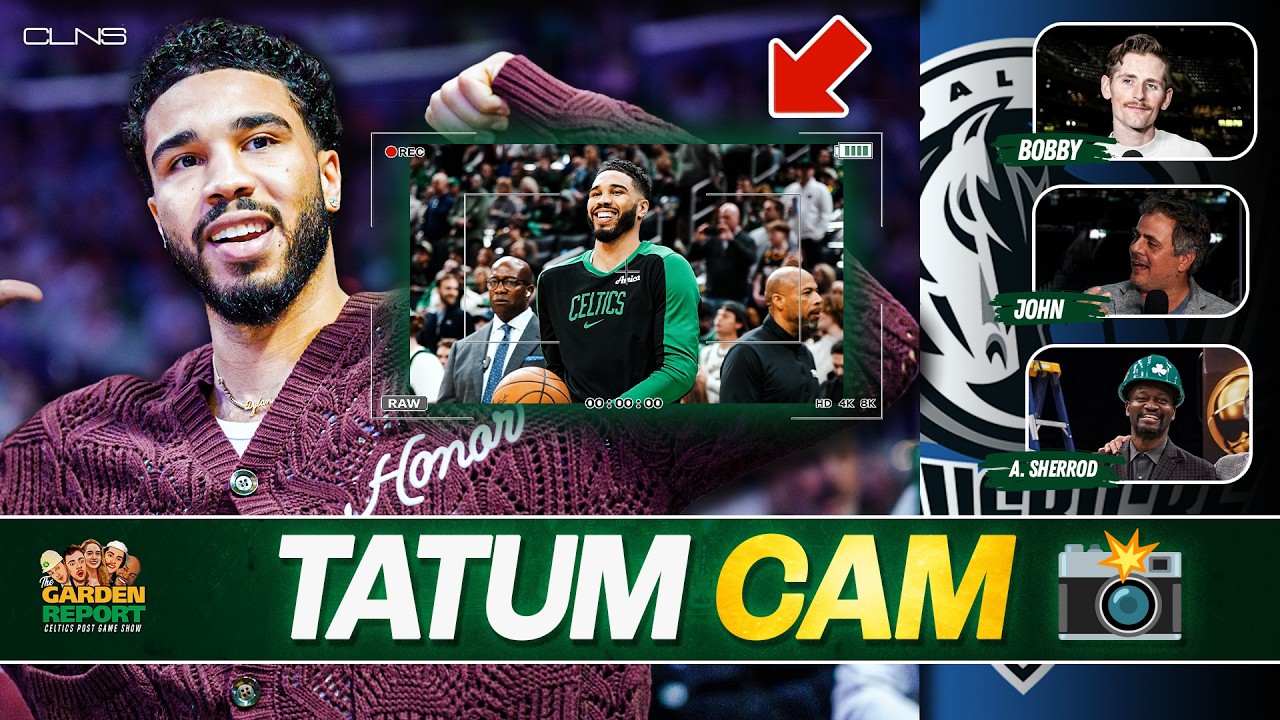 LIVE LOOK at Jayson Tatum Warmups & Pregame Show | Garden Report