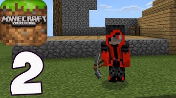 Minecraft: Pocket Edition - Gameplay Walkthrough Part 2 - Survival (iOS, Android)