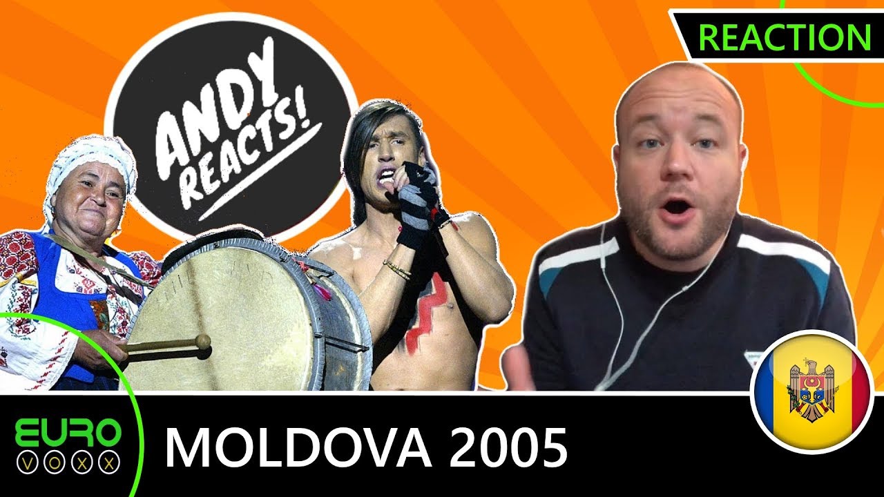 ANDY REACTS! MOLDOVA EUROVISION 2005 REACTION!