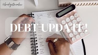 Debt Update | Payoff Plan | New Job | Snowball Method