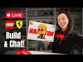 LEGO Scuderia Ferrari Lewis Hamilton Helmet Live Build &amp; Chat!