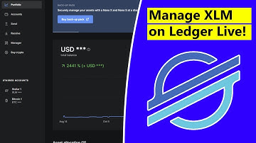 How to add second XLM account in Ledger Live?