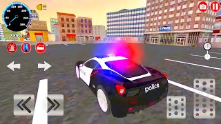 Real Police Car Driving Simulator 3D ~ Car Lights And Police Sirens ~ Best Android IOS Gameplay screenshot 5
