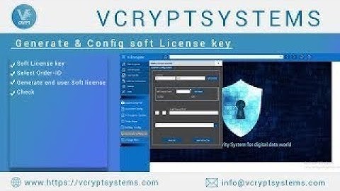 Generate & config soft license key