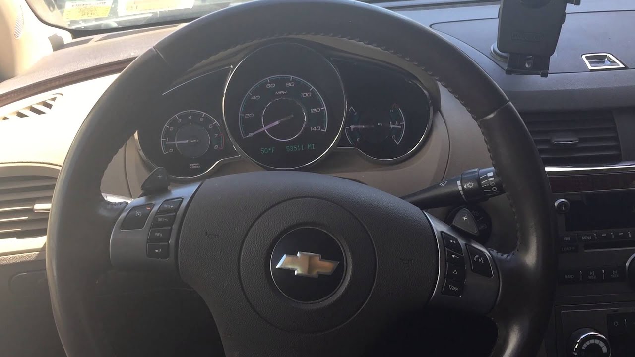 2009 Chevrolet Malibu power steering issue. - YouTube