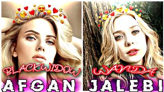 AFGAN JALEBI EDIT WANDA | BLACK WIDOW | STATUS WHATSAPP | EDITED BY OFFICIAL ASH