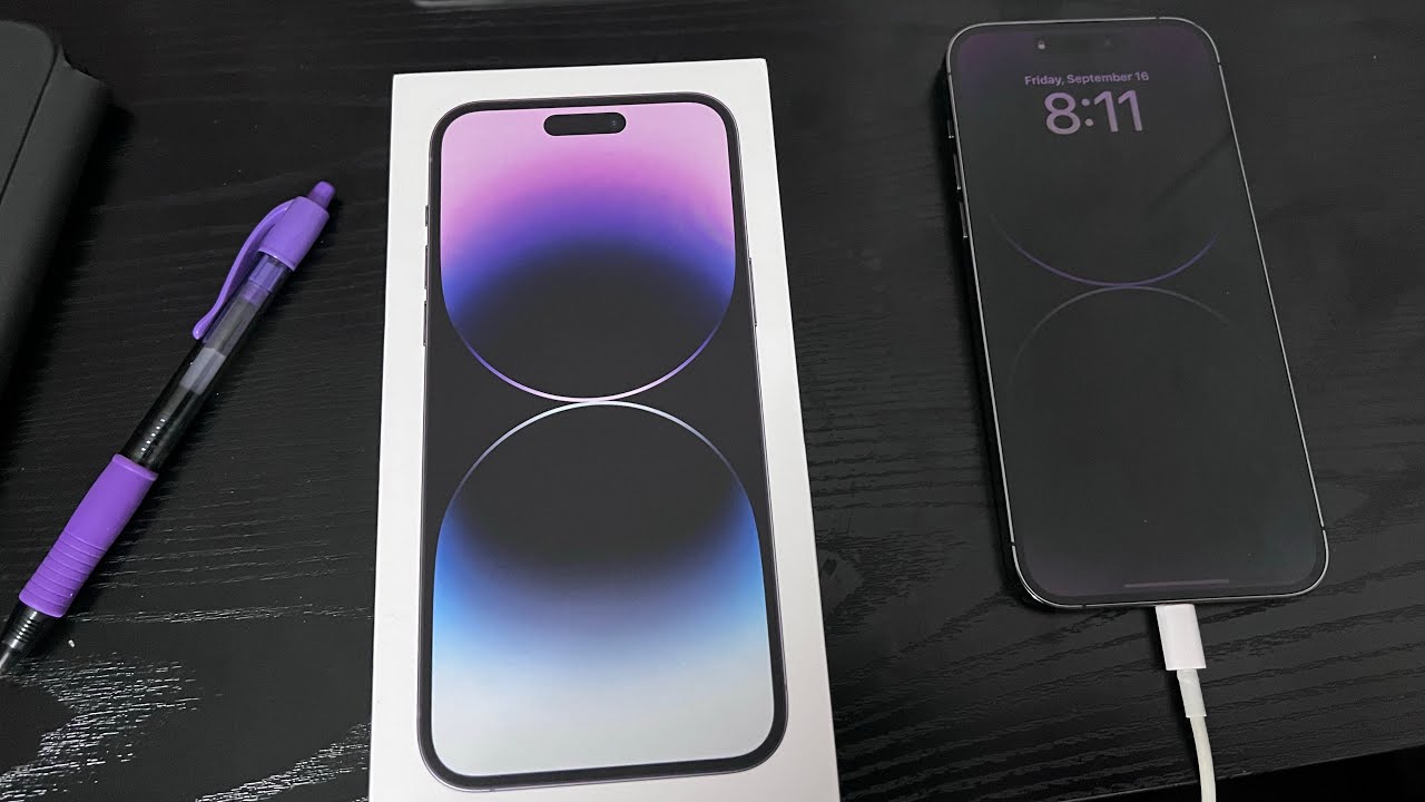 Apple iPhone 14 Pro Max Unboxing - YouTube