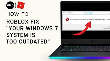Fix 100% : Roblox Your Windows 7 System is Too Outdated. Please install KB4534310 (2023)