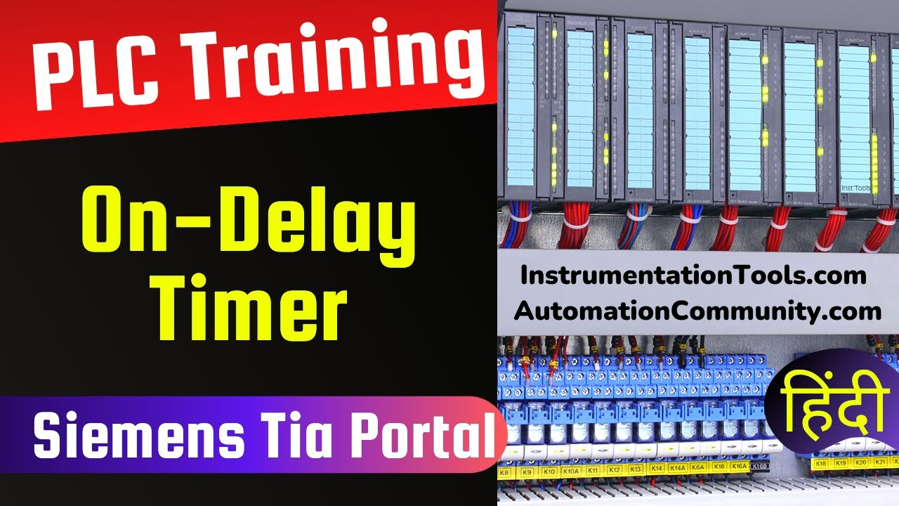 On Delay Timer in Siemens PLC - YouTube