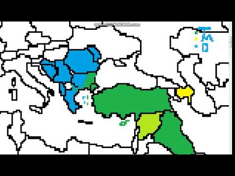 Balkan Ülkeleri vs Türkiye map wars 2.