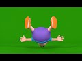 Cartoon Character Falling Green Screen | This Character Keeps Loosing Balance