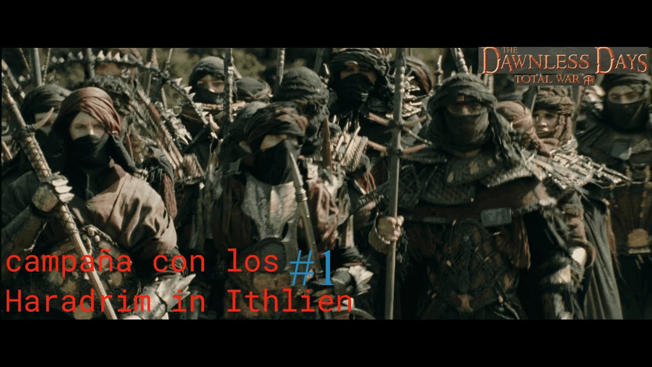 campaña con los Haradrim del sur #1 | Dawnless Days Total War attila