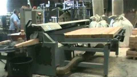 push type block cut with chain feeder