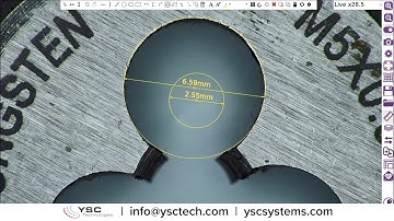 YSC Ash Omni Digital Microscope   Calibration Tracking
