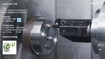 Walter Groov·tec™ GD Grooving System