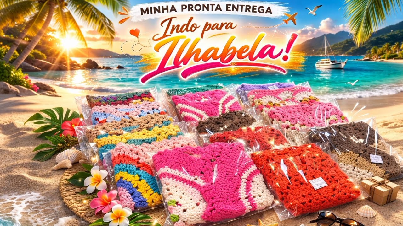 MINHA PRONTA ENTREGA #crochê 