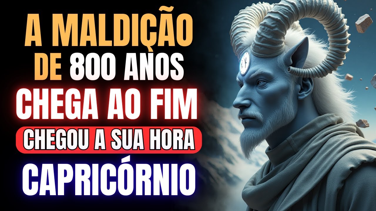 CAPRICÓRNIO ♑ A Maldição de 800 Anos Chega ao Fim — O Portal de Agosto Vai Mudar o Seu Destino! 🔓🧿