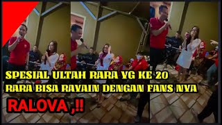 Rara Rayain Ultah Bareng Fans Nya Ralova  Spesial Ultah Yg Ke 20