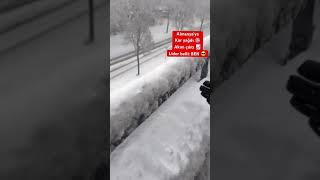 Kar Yağinca Olan Oldu..