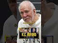 🎙️ "Popovich va de mieux en mieux, il est à la salle tous les jours avec Tim Duncan"