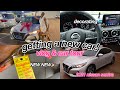 getting a NEW car! 2021 | car tour + decorating
