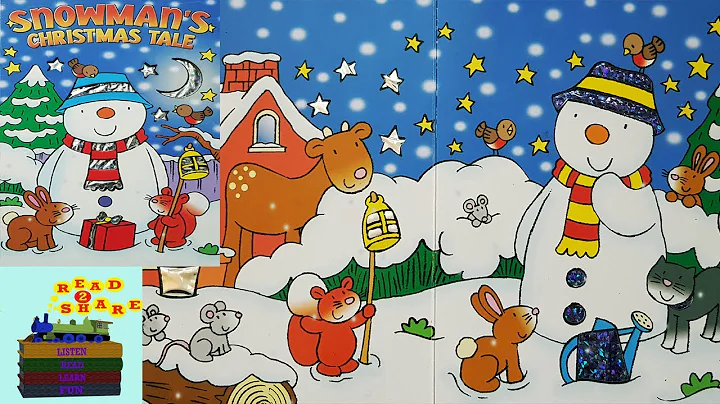 Kids Christmas Snowman Story Read Aloud - Snowman'...
