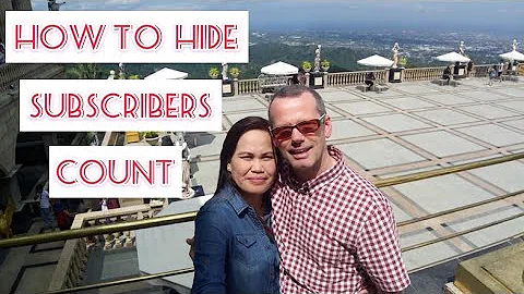 HOW TO HIDE SUBSCRIBERS COUNT USING IPHONE || FILIPINA ❤️ BRITISH JOURNEY