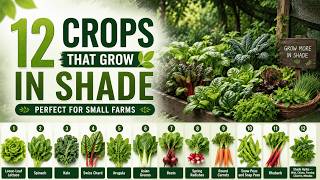 12 Crops That Grow in Shade (Perfect for Small Farms)