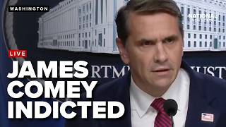 Acting AG Blanche's press conference on Comey indictment