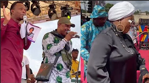 See How Comedian Koffi,Saidi Balogun Finishes Pasuma, Wasiu Ayinde,As Mayoress Gives Out Hug Gifts