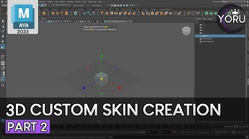 Tutorial | Maya 2023 LoL 3D Custom Skin Creation - Maya Basics (Part 2)