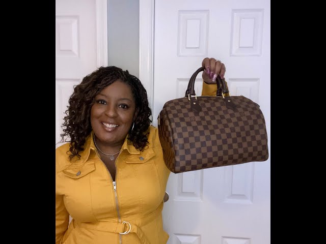 LOUIS VUITTON SPEEDY 30 DAMIER EBENE 5 YEAR REVIEW PROS/CONS. IS