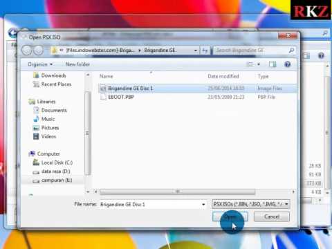 Cara convert file psx (.PBP) menjadi file (.ISO) dan file psx (.ISO) menjadi (.PBP)