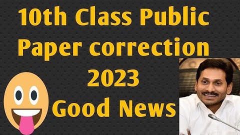 AP 10th class paper correction latest news 2023|10th class results 2023 ap 2023|ssc paper correction