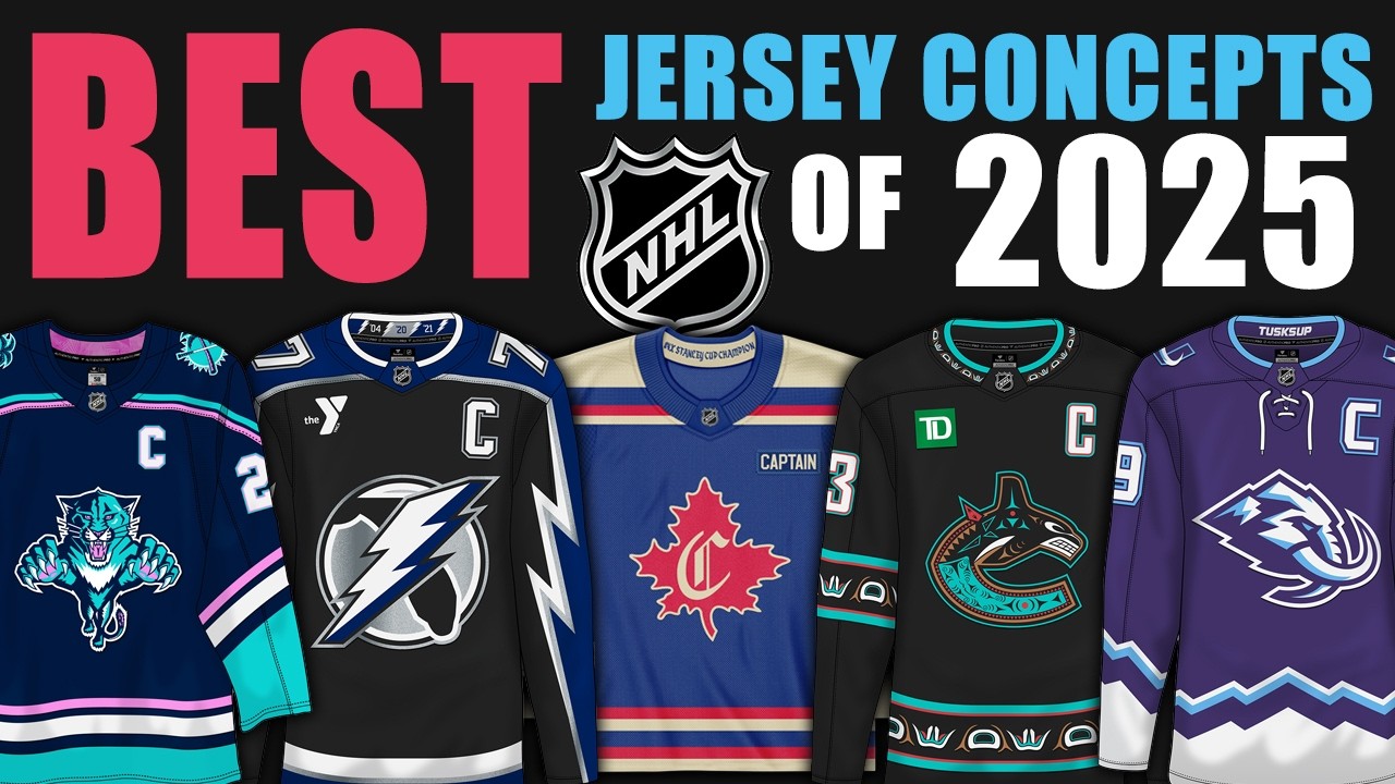 Лучшие концепции хоккейных форм НХЛ 2025 года