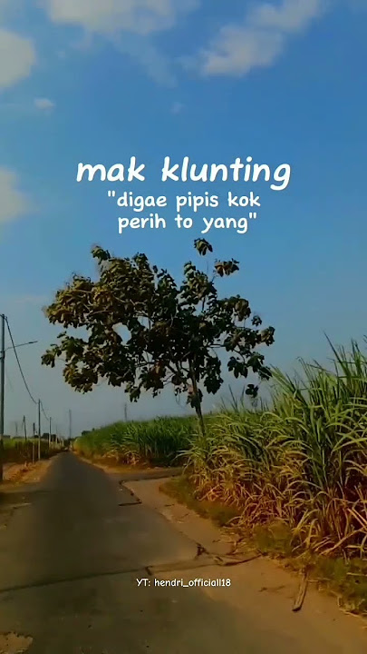 Mak klunting? #shortvideo #trending #notifayang #subscribe #notifications